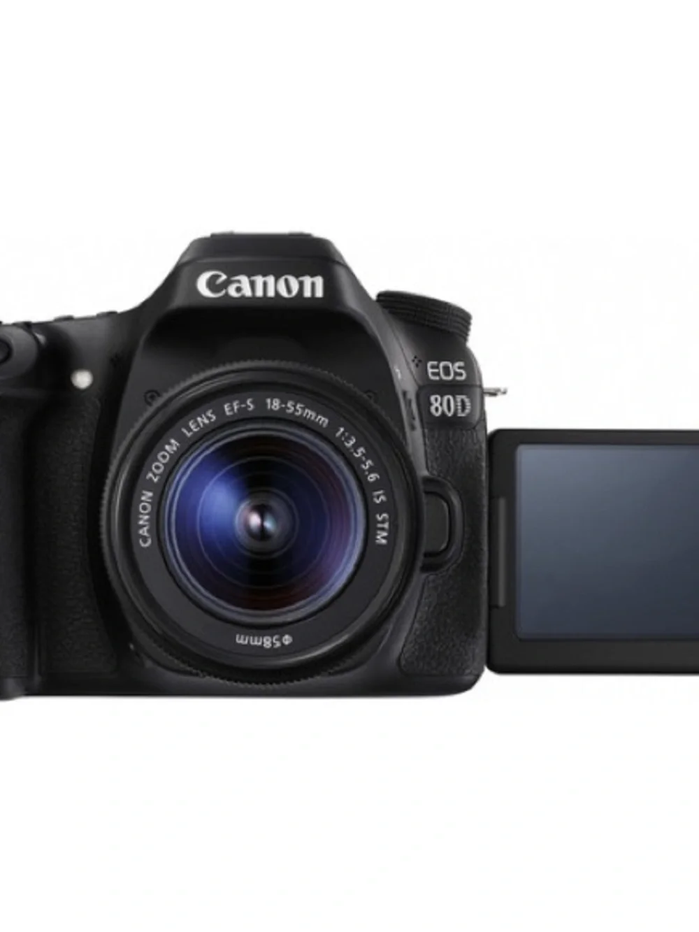 Canon Black DSLR Camera with 18-55mm Lens